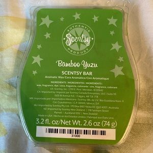 Never used scents wax melt (Bamboo Yuzu)